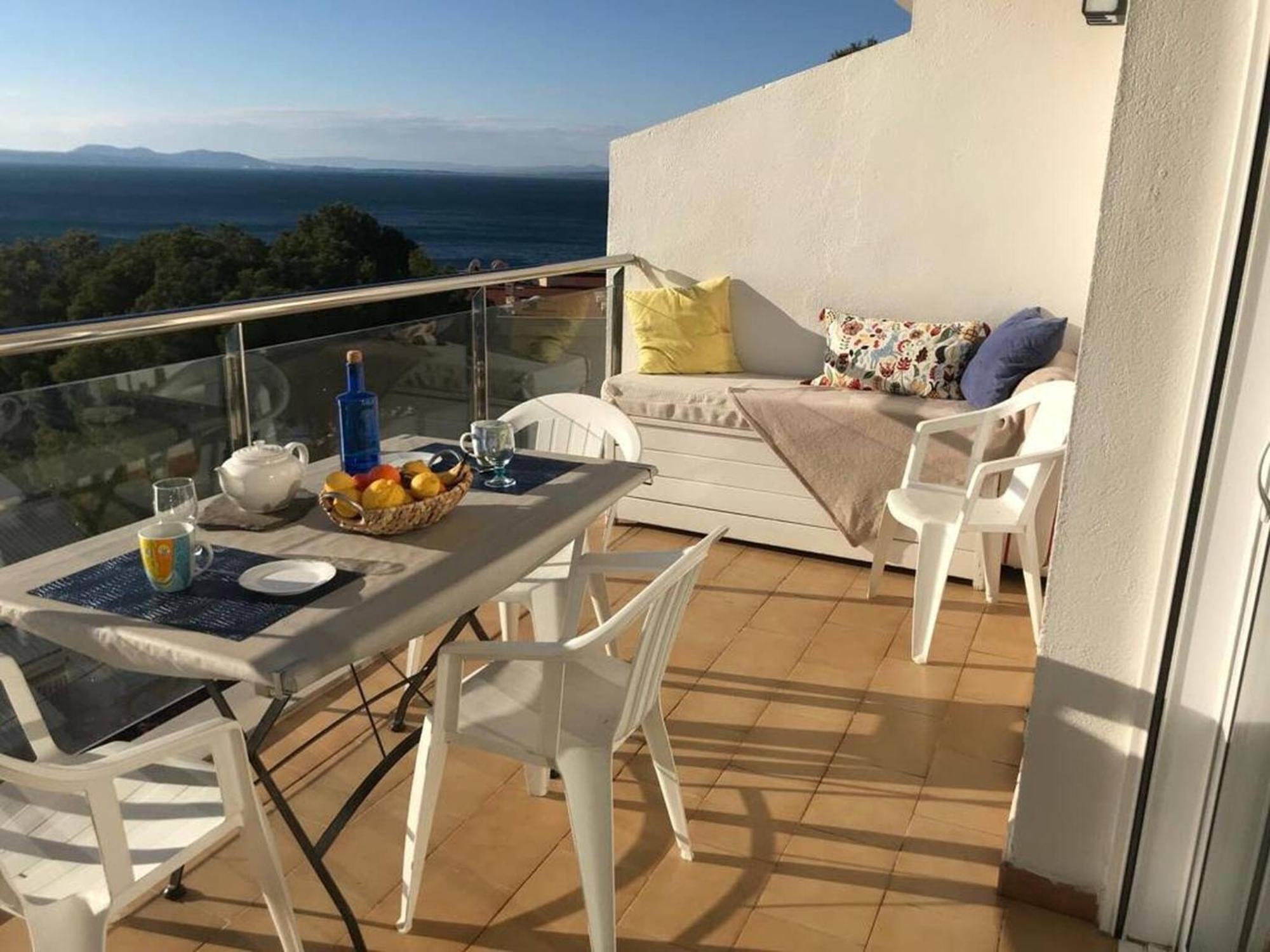 Apartamento Vista Mar Y Parking En Roses Av-27 Exterior photo