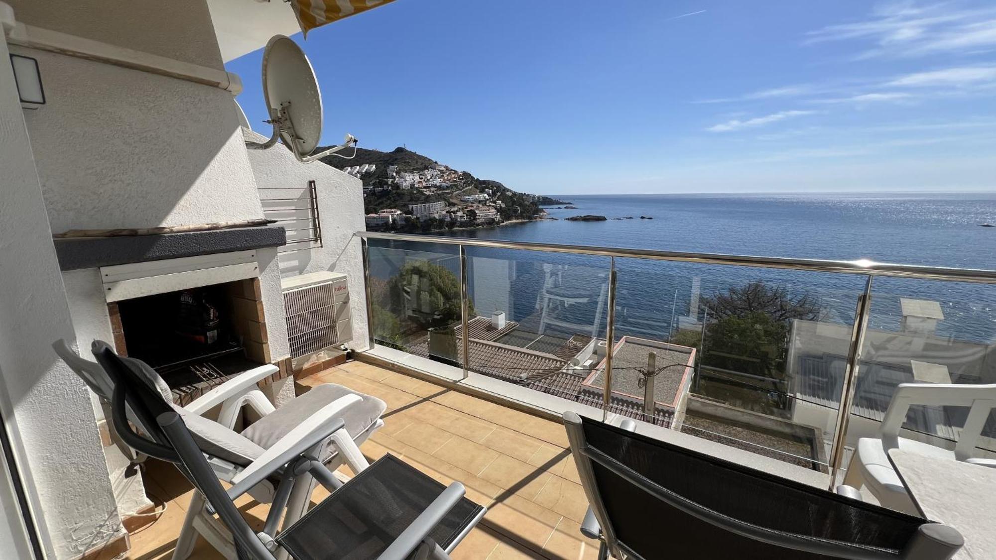 Apartamento Vista Mar Y Parking En Roses Av-27 Exterior photo