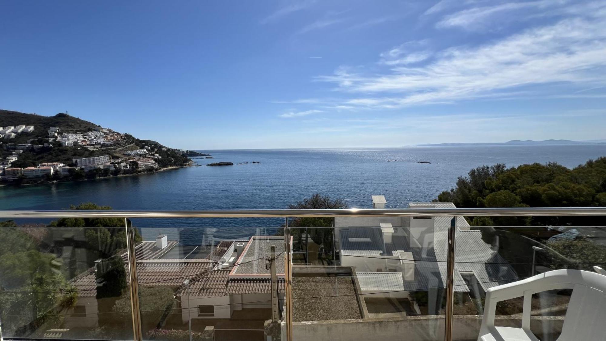 Apartamento Vista Mar Y Parking En Roses Av-27 Exterior photo