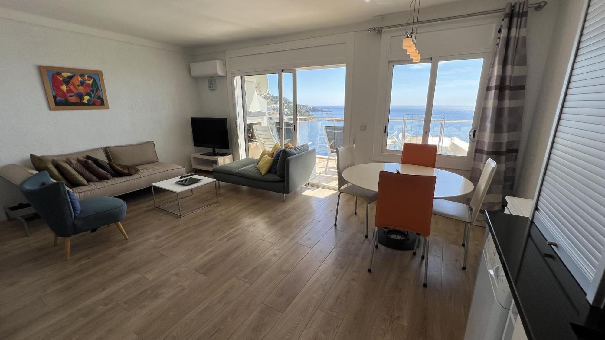 Apartamento Vista Mar Y Parking En Roses Av-27 Exterior photo