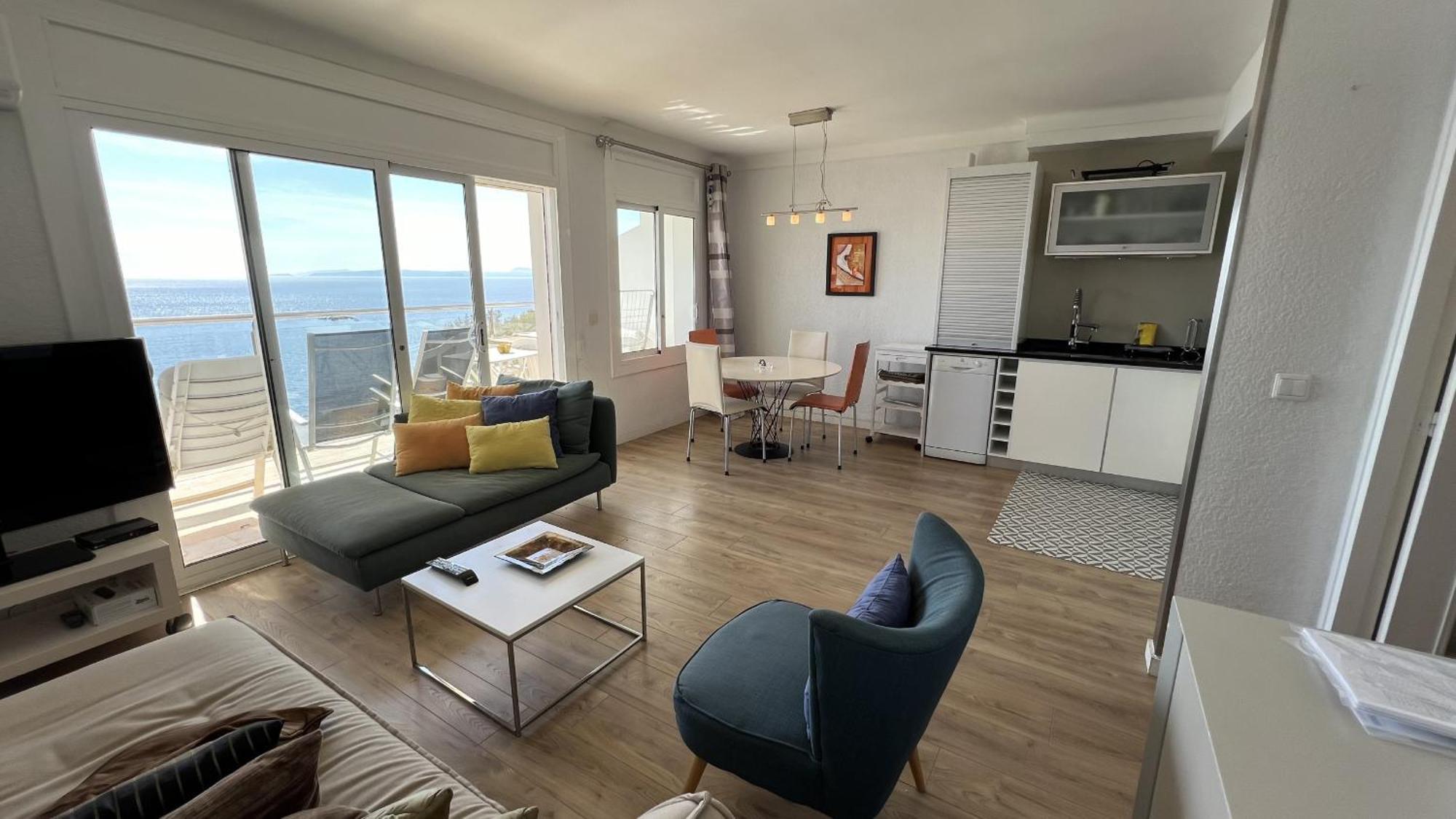 Apartamento Vista Mar Y Parking En Roses Av-27 Exterior photo