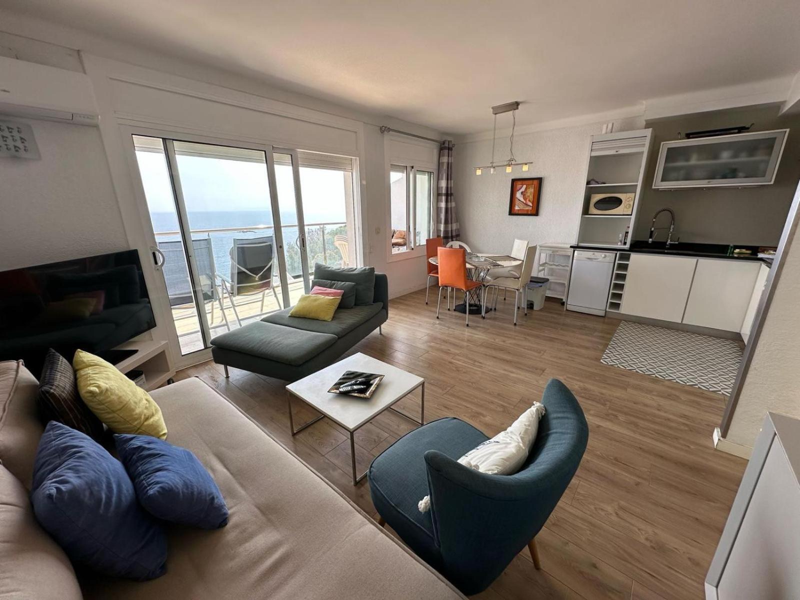 Apartamento Vista Mar Y Parking En Roses Av-27 Exterior photo