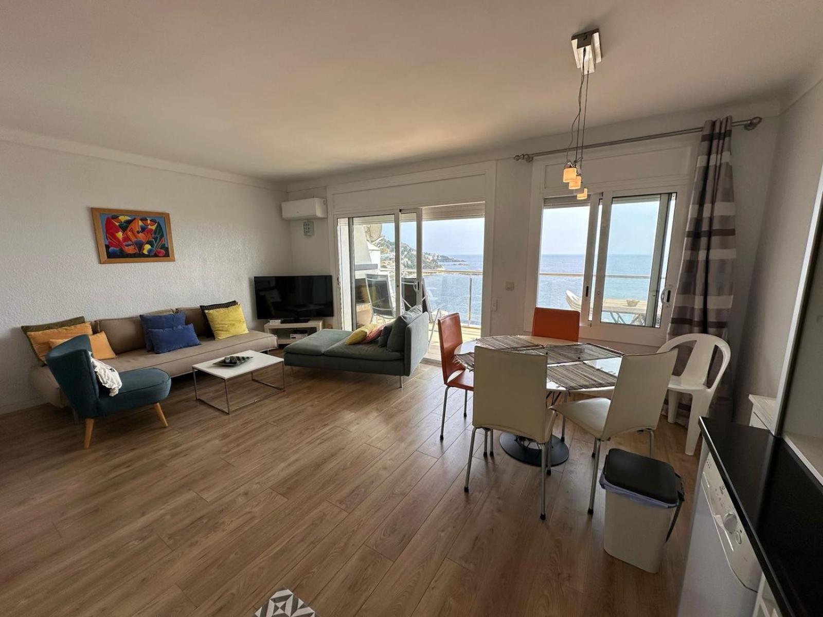 Apartamento Vista Mar Y Parking En Roses Av-27 Exterior photo